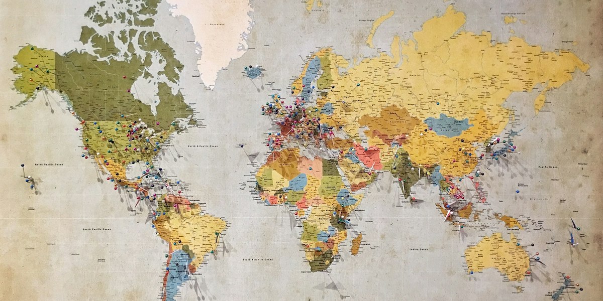 Mapa i geografia jako metafora geo-IP, nie GPS